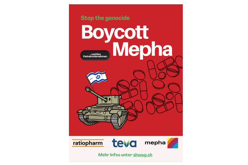 Boycott Teva / Mepha